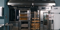 commercial catering kitchen with - 1