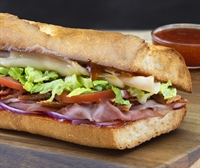 busy sandwich shop for - 1
