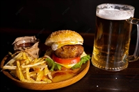 bar restaurant with real - 1