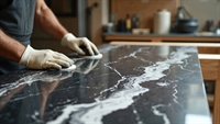 sizable countertop cabinet operation - 1