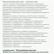 category-defining local internet infrastructure - 1