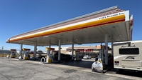 shell branded gas station - 1