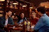 established restaurant bar on - 1