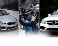 bmw mercedes porsche auto - 1