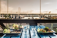 waterfront restaurant bar with - 1