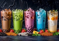 ice cream bubble tea - 1