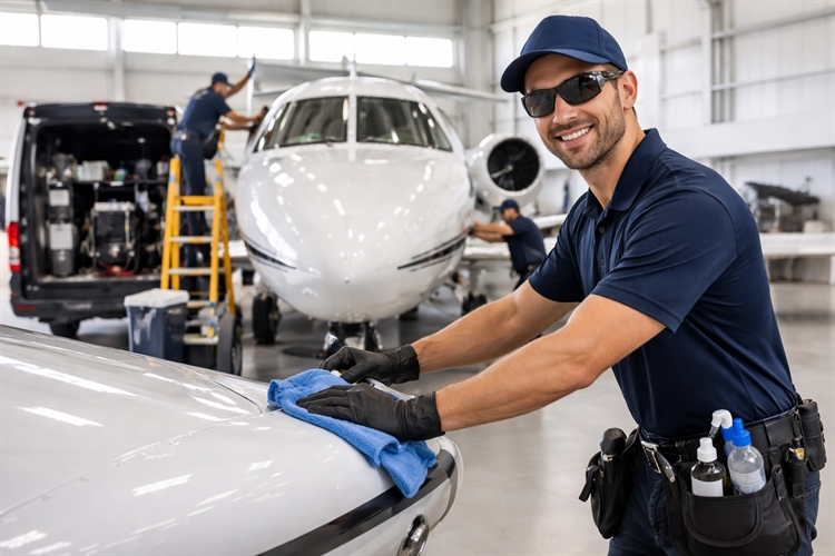 Exclusive Aircraft Detailing Business Elite Aviation Niche Training-Included