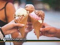 busy ice cream shop - 1