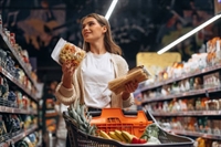 very busy grocery store - 1