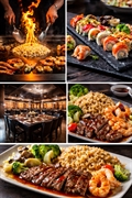 high-volume sushi grill restaurant - 1