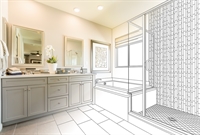 bath kitchen redesign build - 1