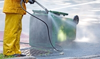 turnkey curbside trashcan cleaning - 1