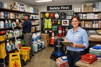 wbe-certified janitorial supply facility - 1