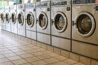busy laundromat dry cleaner - 1