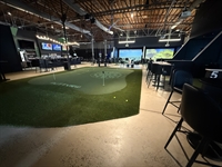 indoor golf simulator with - 3
