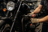 motor cycle repair shop - 1