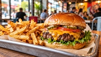 independent burger shop - 1