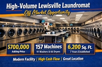 high-volume laundromat 157 machines - 1