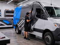 commercial vehicle wrap sign - 1