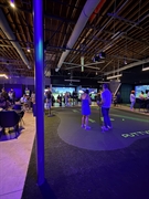 indoor golf simulator with - 1