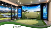 premier modern golf simulator - 1