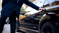 luxury black car services - 1