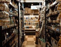 thriving community market with - 1