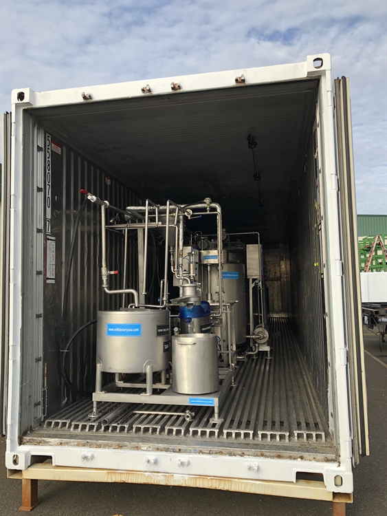 Mobile Milk Factory Manufacturing in California