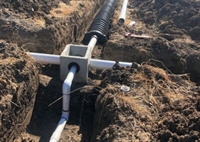commercial plumbing underground work - 1
