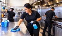 absentee commercial kitchen cleaning - 1