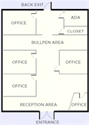 renovated storefront office retail - 1