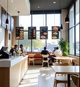 semi-absentee fast food restaurant - 1