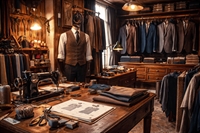 virginia tailoring business established - 1