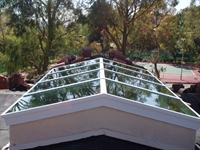 long standing skylight fabrication - 1