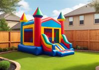 bounce house slides party - 1