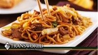 well-established chinese restaurant busy - 1