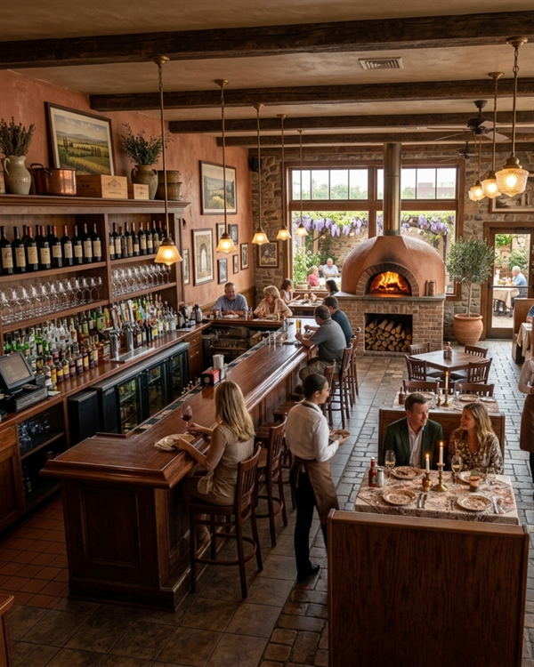 Award-winning Italian Restaurant — Real Estate, $300K Net