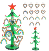 swiss christmas glass tree - 1