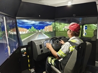 mobile simulated driver training - 2