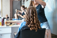 established hair salon with - 1