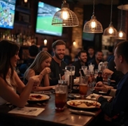 entertainment-focused bar with patio - 1