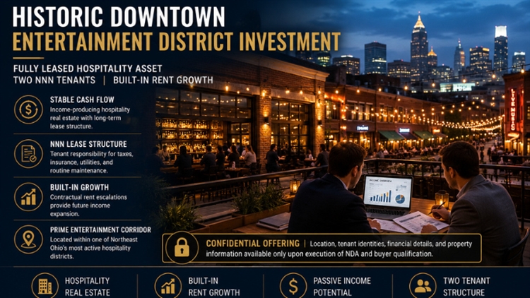 NNN Bar And Lounge Building $156K Annual Income