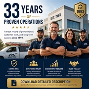 33-year roofing business with - 1