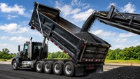 established aggregate hauling dump - 1