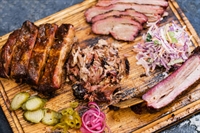 american bbq restautaurant with - 1