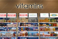 established vitamin store with - 1