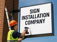 sign installation business - 1