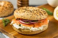 reduced turn-key bagel sandwich - 1
