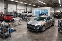 auto body shop with - 1