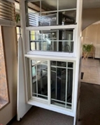 established window glass installation - 1